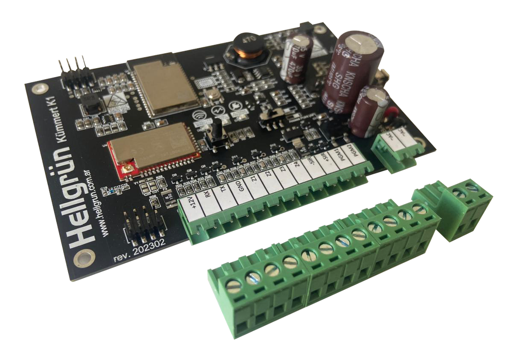 GL-K1ultra Kümmert Placa 8 zonas cableadas, 32 inalámbricas, con comunicación WiFi + 4G