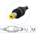 FUENTE SWITCHING 12V 3AH ENCHUFABLE