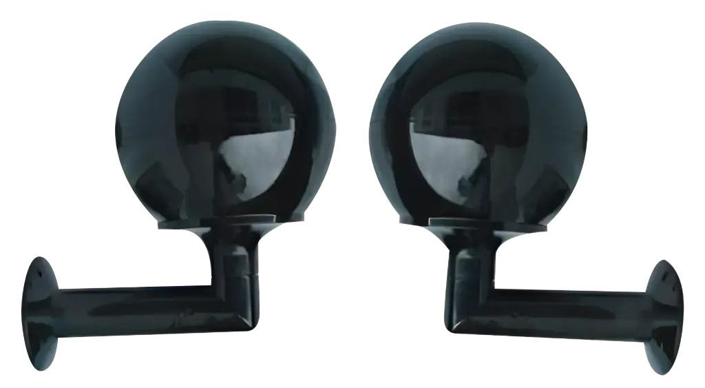 Barrera cilíndrica de exterior doble haz 100mts