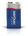 BATERIA RAYOVAC 9V