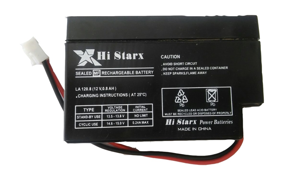 HI STARX 12V 0.8AH