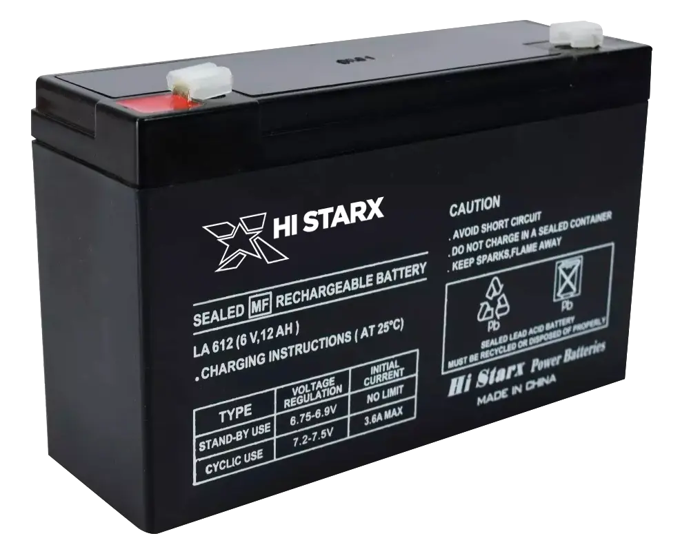 HI STARX 6v 12ah