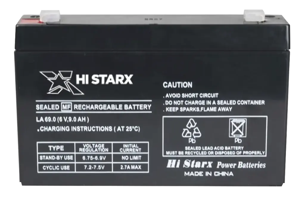 HI STARX 6V 9Ah