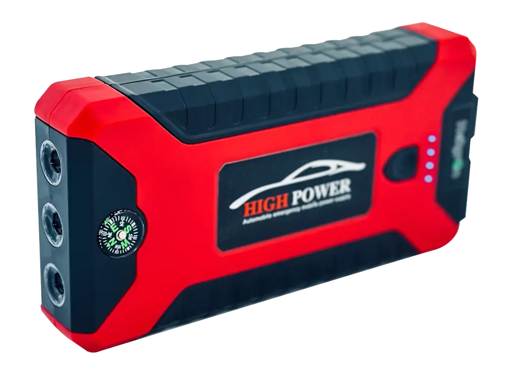 Arrancador de vehículos peak current: 300 Ah Capacidad de carga: 6000mAh