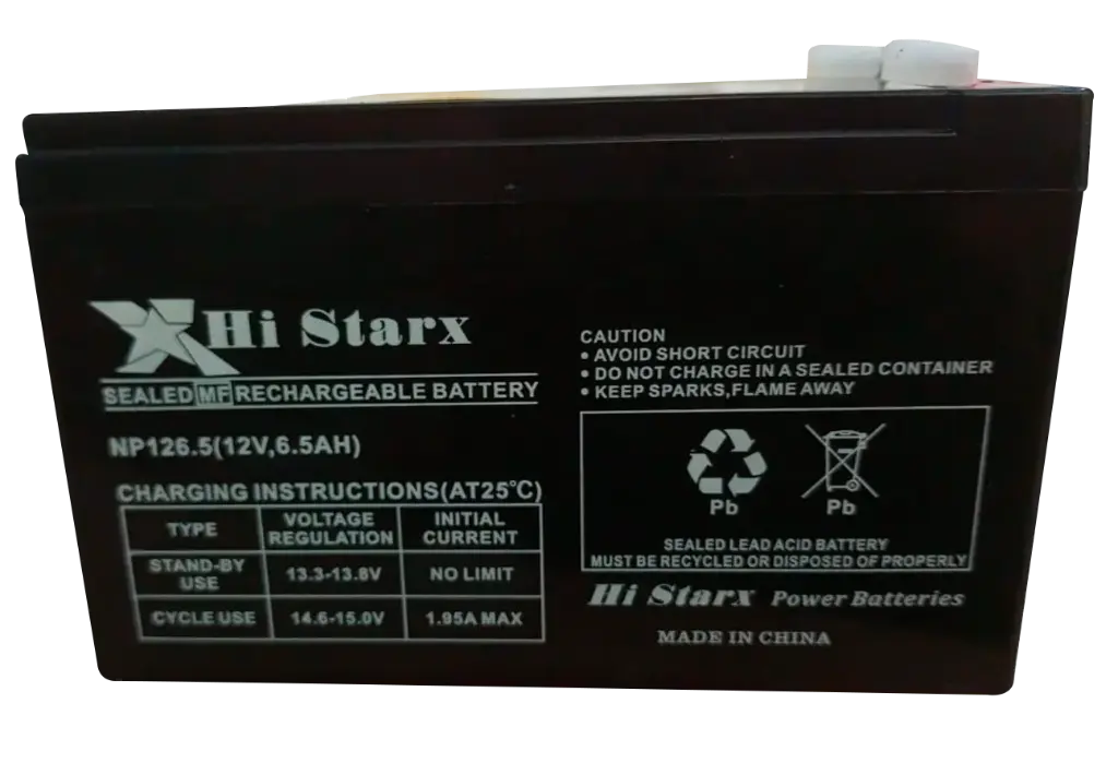 HI STARX 12v 6.5 Ah