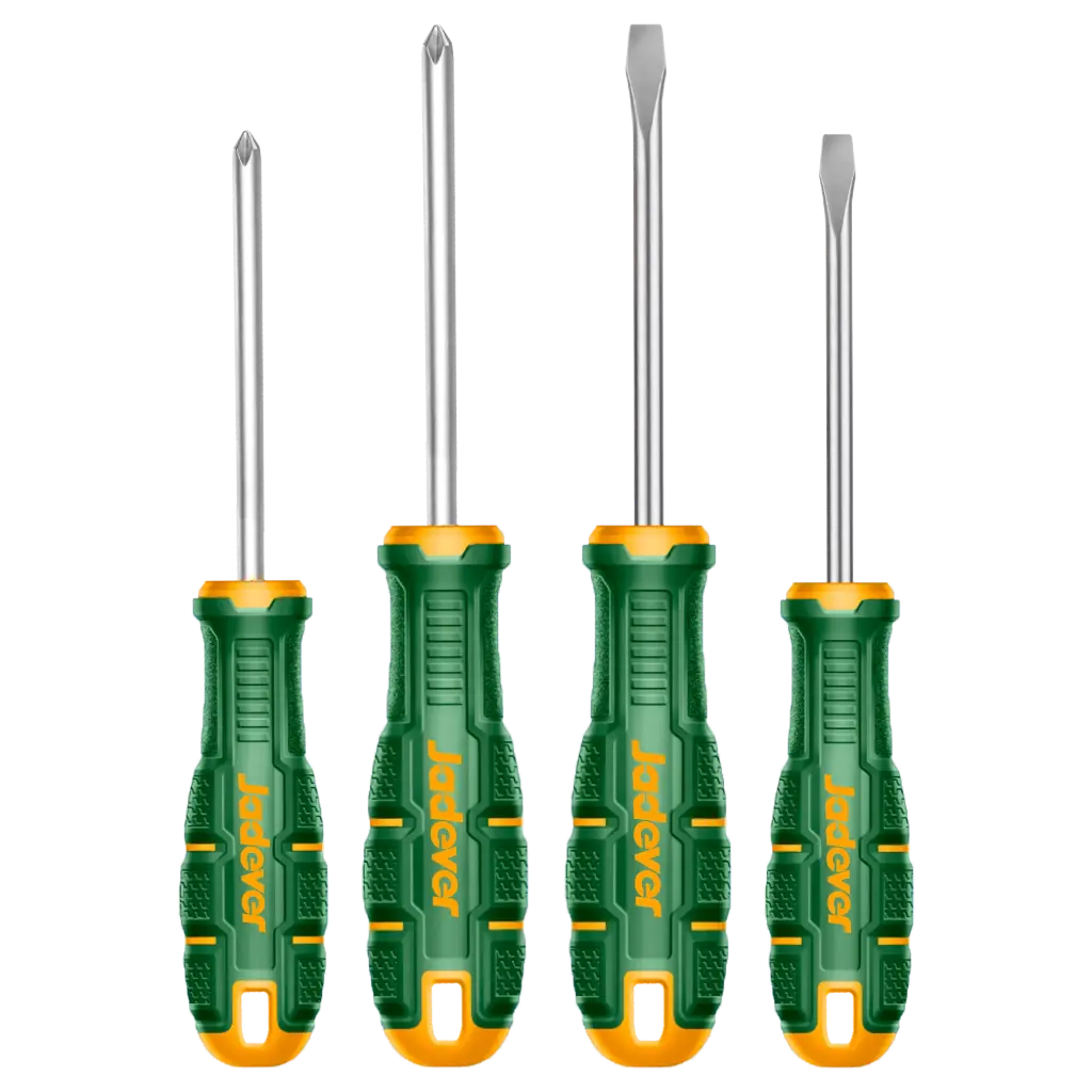 KIT Destornilladores - 4 Piezas - SL5.5x100mm + SL6.5x150mm + H1x100m + H2x150mm