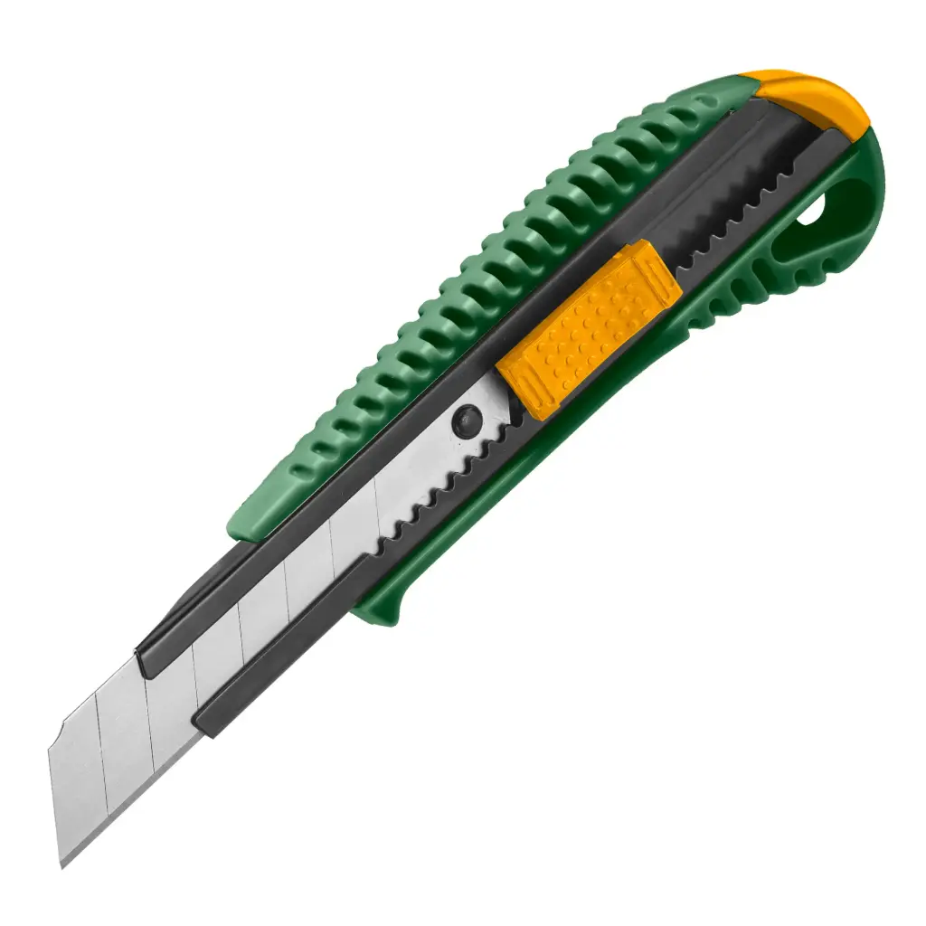 Cutter de Hoja Desmontable - Tamaño de la hoja 18mm x 100mm - Longitud: 153mm