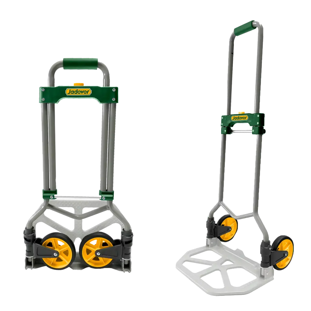 Carro de Mano Plegable - Cilindro de Acero y Base de Acero - Capacidad 60KG