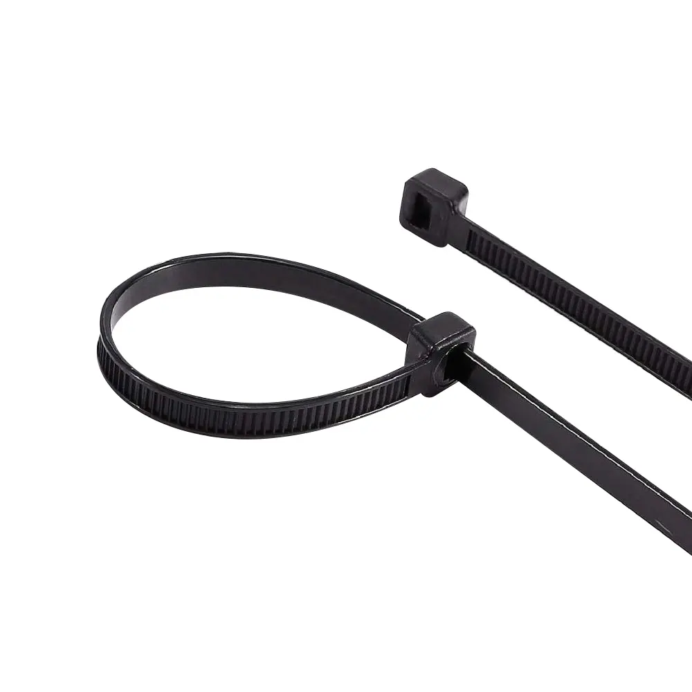 PRECINTO DE NYLON 4.8MM X 250MM - NEGRO  X 100 UNI