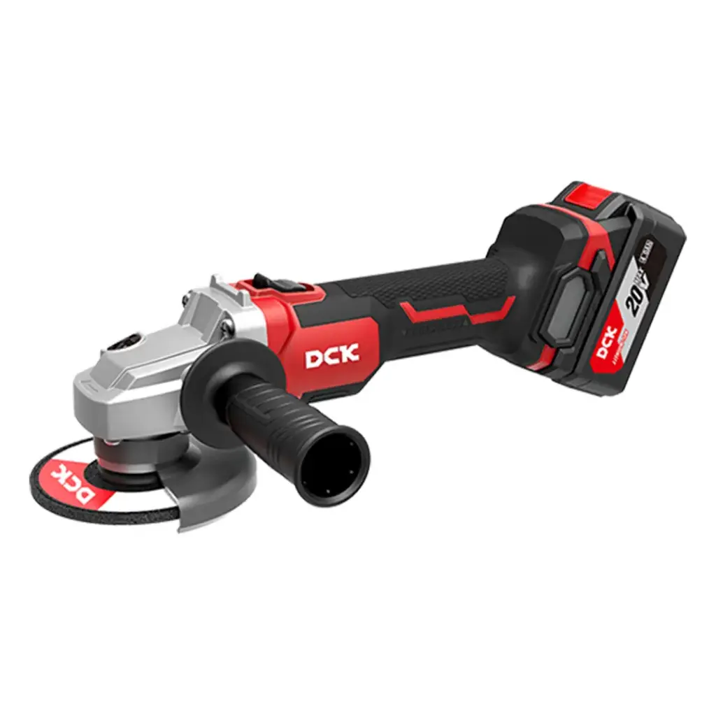 AMOLADORA ANGULAR INALAMBRICA POTENCIA 630W DIAMETRO DEL DISCO 115MM ROSCA DEL EJE M14 PESO 1.6KG MOTOR BRUSHLESS INCLUYE MANGO AUXILIAR, LLAVE NO INCLUYE BATERIA