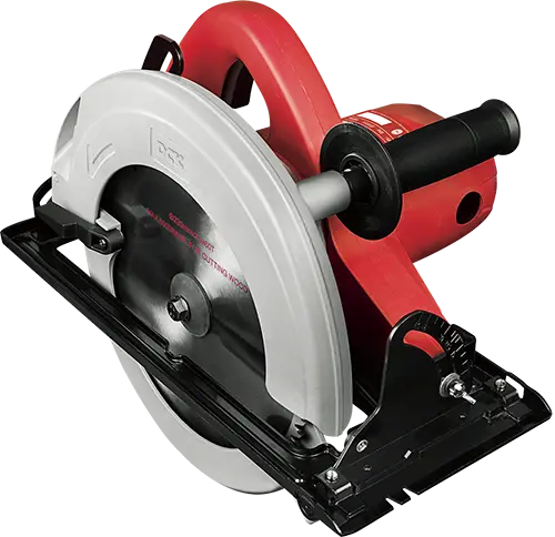 SIERRA CIRCULAR POTENCIA 2000W DIAMETRO DEL DISCO DE CORTE 235MM CAPACIDAD MAX. DE CORTE 90°-85MM/45°-60MM ANGULO MAX. DE CORTE 50° PESO 6.5KG INCLUYE PLACA DE FIJACION, CARBONES