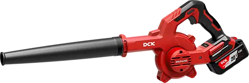 SOPLADORA ASPIRADORA INALAMBRICA POTENCIA 380W FLUJO MAX. DE AIRE 110CFM PESO 1.3KG MOTOR BRUSHLESS INCLUYE TUBO DE SOPLADO Y BOLSA PARA POLVO