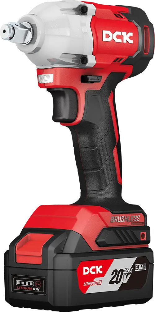 LLAVE DE IMPACTO INALAMBRICA POTENCIA 380W MAX. TORQUE 350Nm TAMAÑO DE PERNO ESTANDAR M12-M16 PESO 1.7KG MOTOR BRUSHLESS INCLUYE BOLSA DE HERRAMIENTAS NO INCLUYE BATERIA