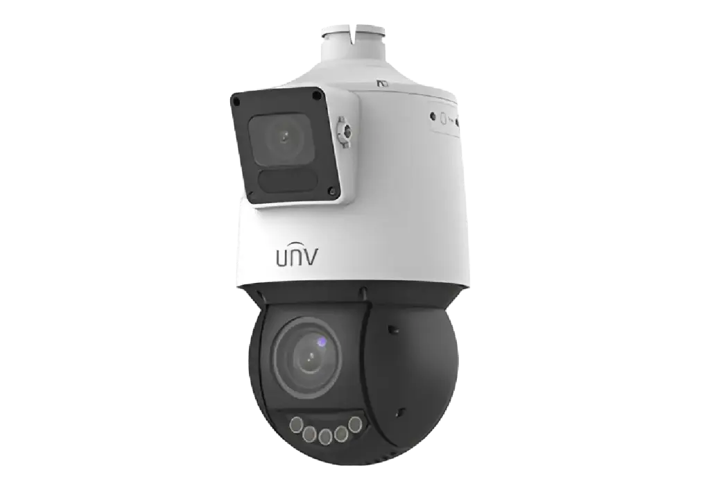 CÁMARA PTZ DE RED DE DOBLE LENTE LIGHTHUNTER DE 4MP+4MP