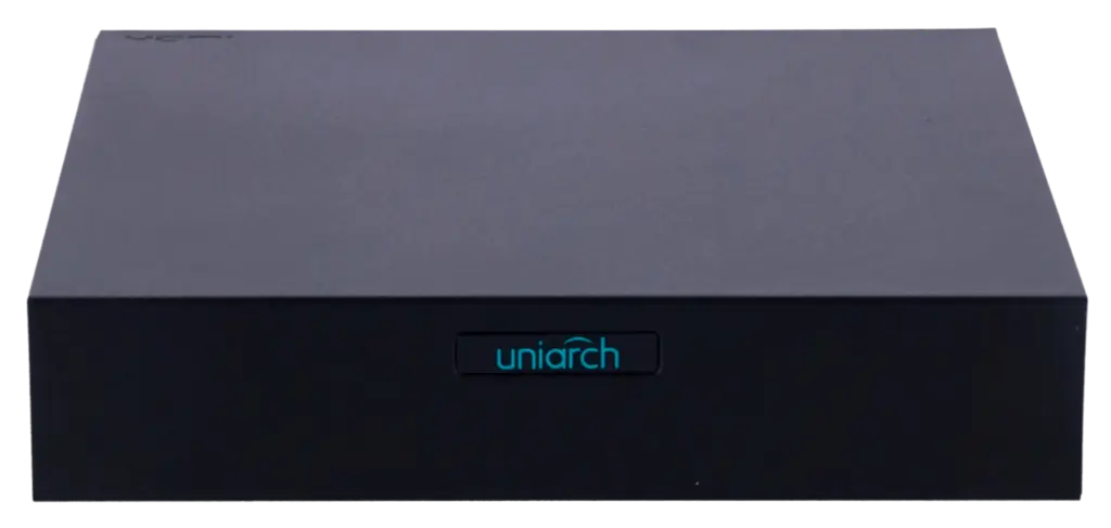 NVR UNIARCH ECO 8 CANALES POE, 1 SATA HDD HASTA 6TB CARACTERISTICAS H.265&6MPX, ONVIF, UMD, 1 SALIDA DE AUDIO