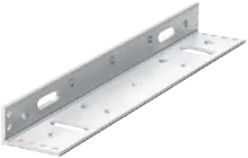 HERRAJE (L) PARA INSTALAR EL CUERPO DE LA CERRADURA DE OEA-ML12-280 PUERTA SIMPLE CERRADURAS MAGNÉTICAS