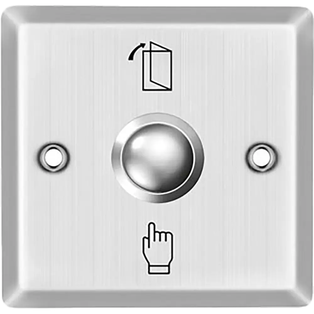 EXIT BUTTON, METALICO, DISEÑO PROFESIONAL 12VDC