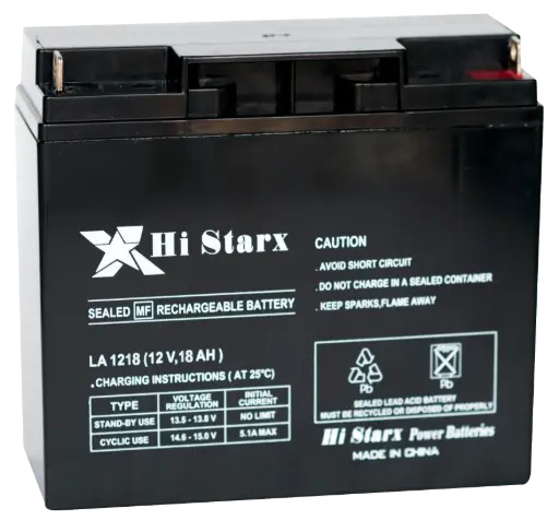 [HS1218] HI STARX 12v18Ah