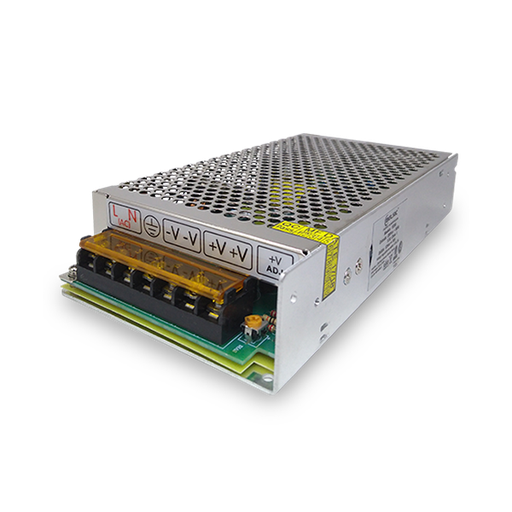 [F12125MB] Fuente switching 12V 12,5AH metálica