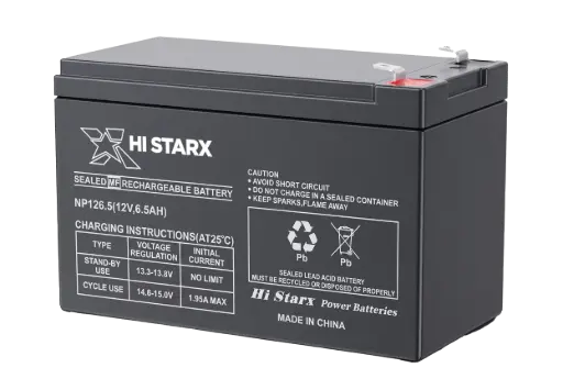 [HS126.5] HI STARX 12v 6.5 Ah