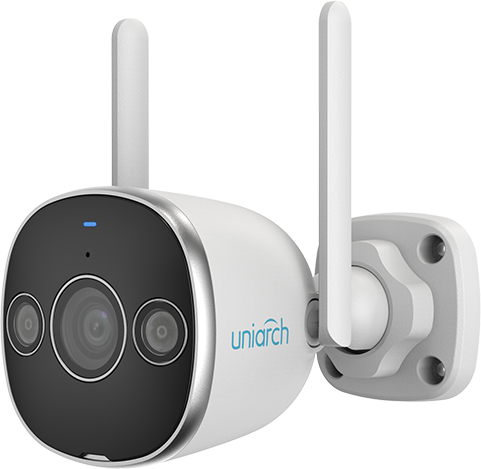 [UHO-B2D-M3F3D] CÁMARA WI-FI UNIARCH TIPO BULLET EXTERIOR HD DE 3 MP - SERIE PANDA B -