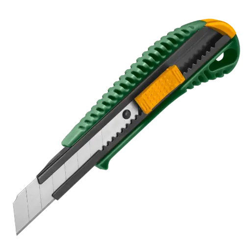 [JDSK3918] Cutter de Hoja Desmontable - Tamaño de la hoja 18mm x 100mm - Longitud: 153mm