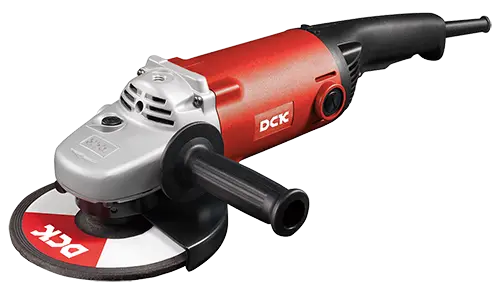 [KSM180A(Soft Start)] AMOLADORA ANGULAR POTENCIA 2200W DIAMETRO DEL DISCO 180MM ROSCA DEL EJE M14 PESO 5KG INCLUYE MANGO AUXILIAR, LLAVE, CARBONES