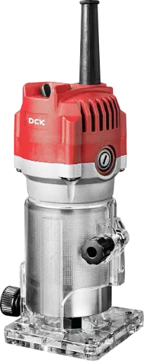 [KMP04-6] FRESADORA POTENCIA 550W DIAMETRO MAX. DE FRESADO 6.35MM PESO 1.6KG INCLUYE 2 LLAVES, CONJUNTO DE GUIA DE CORTE, CARBONES