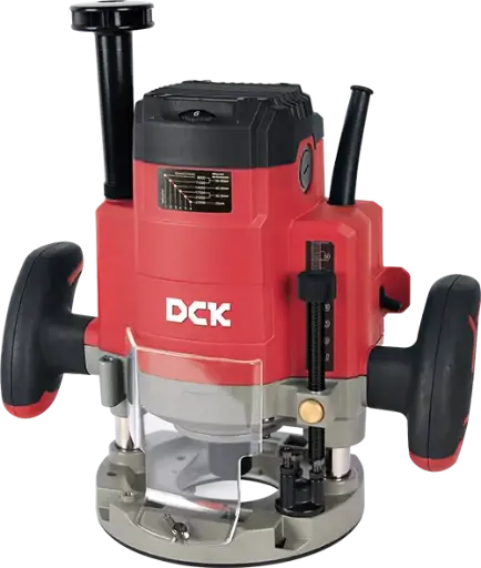 [KMR06-12] FRESADORA ROUTER POTENCIA 2000W DIAMETRO MAX. DE FRESADO 12.7MM PESO 5.8KG INCLUYE 2 LLAVES, CONJUNTO DE GUIA DE CORTE, PINZAS 6.35/9.52MM, CARBONES