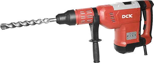 [KZC45] ROTOMARTILLO POTENCIA 1500W FUERZA DE IMPACTO 15J PESO 8.2KG INCLUYE ACEITE DE MANDRIL, MANGO AUXILIAR, MALETIN PLASTICO, CARBONES