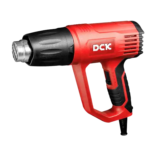 [KQB04-2000] PISTOLA DE CALOR POTENCIA 2000W TEMPERATURA MAX. 600°C TEMPERATURA Y FUERZA DEL AIRE REGULABLE EN 3 VELOCIDADES PESO 0.8KG INCLUYE TUBOS PLANO, REDONDO