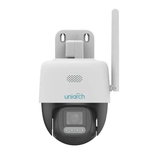 [Uho-P3C-M5F4] CAMARA IP UNIARCH TIPO PT WI-FI INTERIOR/EXTERIOR, INTELIGENTE PARA HOGAR RESOLUCION 5MP LENTE FIJA DE 4 MM, MICROFONO Y ALTAVOZ, Wi-Fi 6, DETECCION DE CUERPO HUMANO, IP66, IR30 M, RJ45